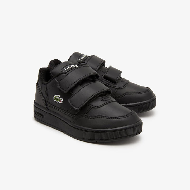 Lacoste Baby Sneaker T-Clip 222 1 Sui, Kleinkinder Halbschuhe,Wechselfussbett 39 EU Blk, 39 EU Blk