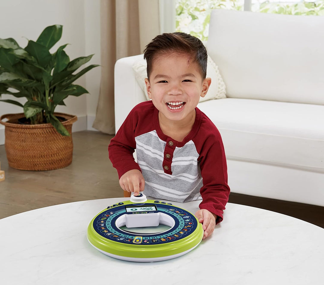 VTech ABC-Blitz – Interaktives, leuchtendes Buchstabenrad zum Lernen von Buchstaben, Lauten und Wört