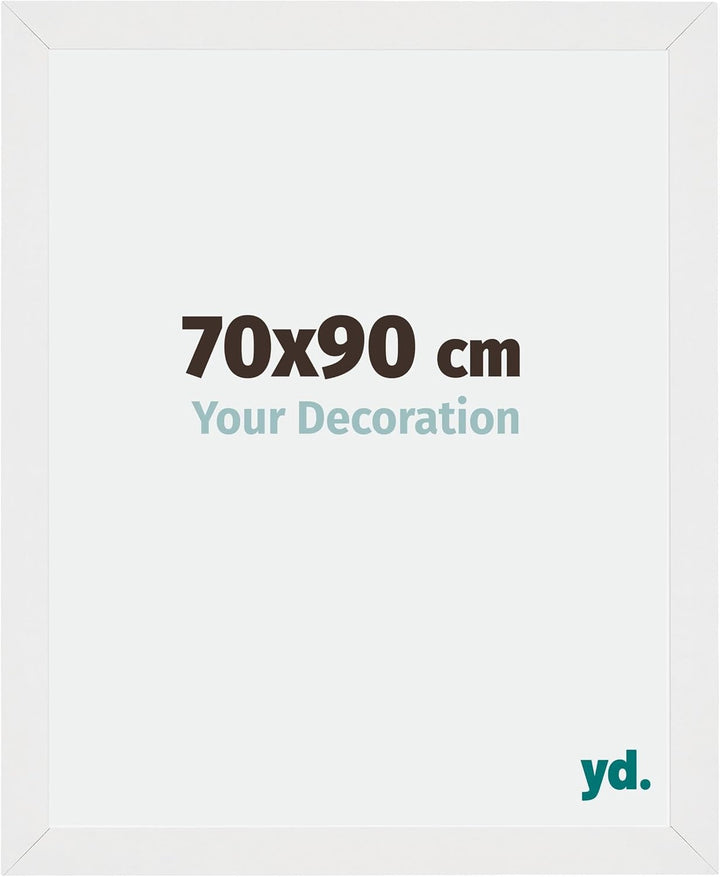 yd. Your Decoration - Bilderrahmen 70x90 cm - Bilderrahmen aus MDF mit Acrylglas - Antireflex - Ausg