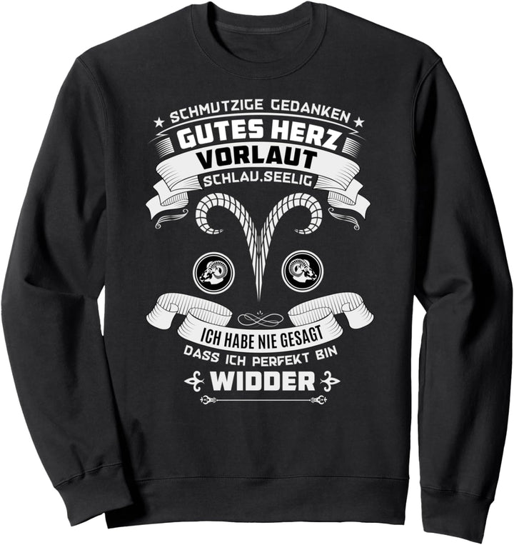 Aries - Sternzeichen Widder Sweatshirt
