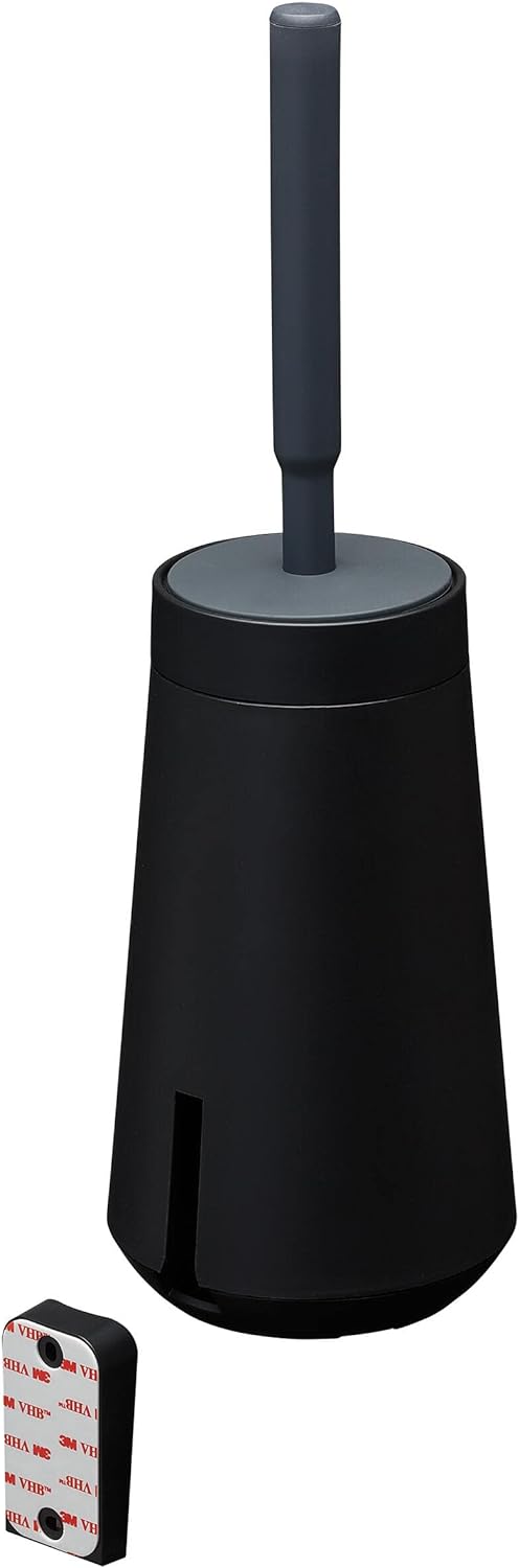 Tiger Tess Toilettenbürstenhalter mit flexibler Swoop WC-Bürste, WC-Bürstengarnitur freistehend oder
