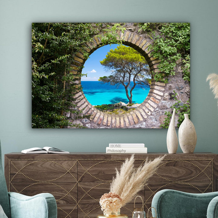 MuchoWow© Bilder Gross 120x80 cm XXL Wohnzimmer Deko Modern Wandbild Foto auf Leinwand Bild Schlafzi