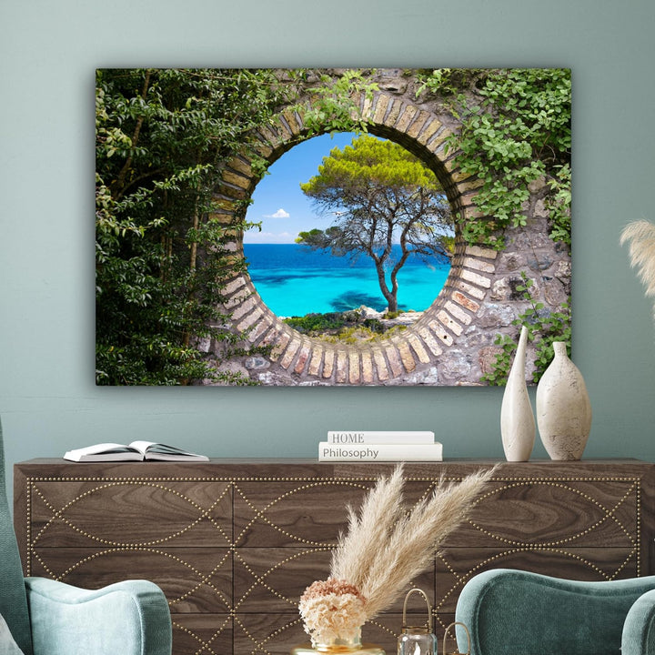 MuchoWow© Bilder Gross 120x80 cm XXL Wohnzimmer Deko Modern Wandbild Foto auf Leinwand Bild Schlafzi