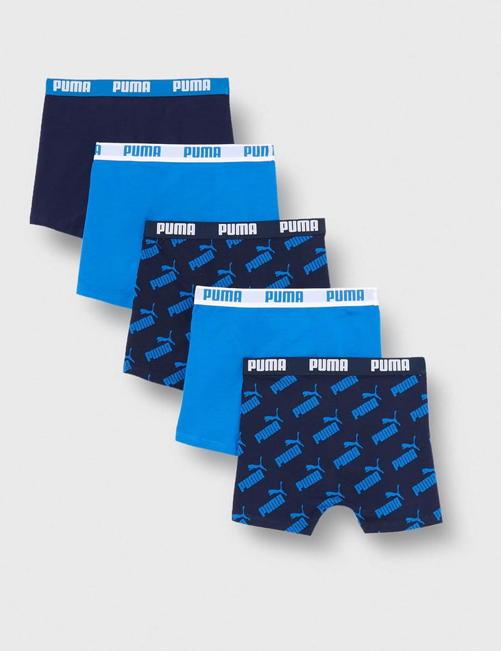 Puma Children Unisex Boxer Unterwäsche (5er Pack), 122-128