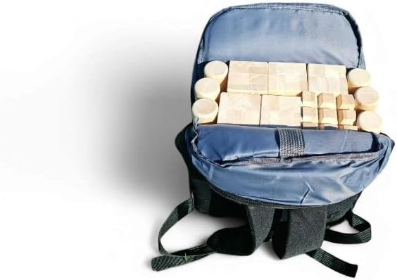 jpv games Kubb Set Buche WM-Grösse XXL