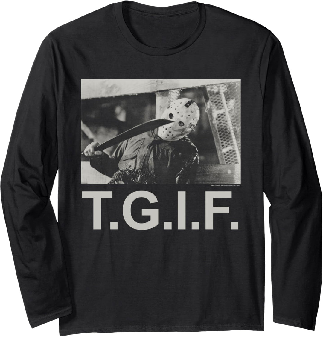 Friday The 13th Jason TGIF Langarmshirt