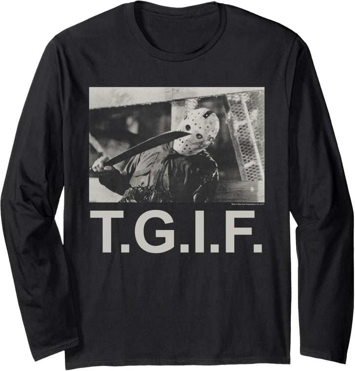 Friday The 13th Jason TGIF Langarmshirt