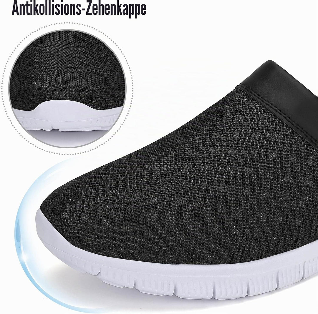 SAGUARO Sommer Clogs Herren Gartenschuhe Damen Hausschuhe Leicht Pantolette rutschfest Badelatschen