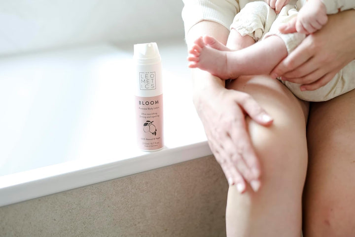 Leometics Bloom Body Lotion - 200ml - 100% Natürlich - reparierend, straffend und ultrapflegend für