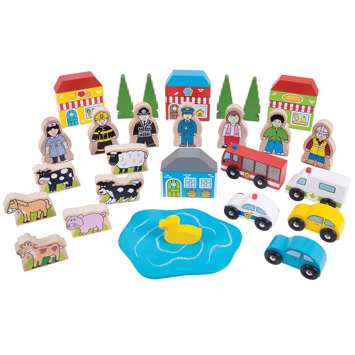 Bigjigs Rail Zubehör Für Holzeisenbahn