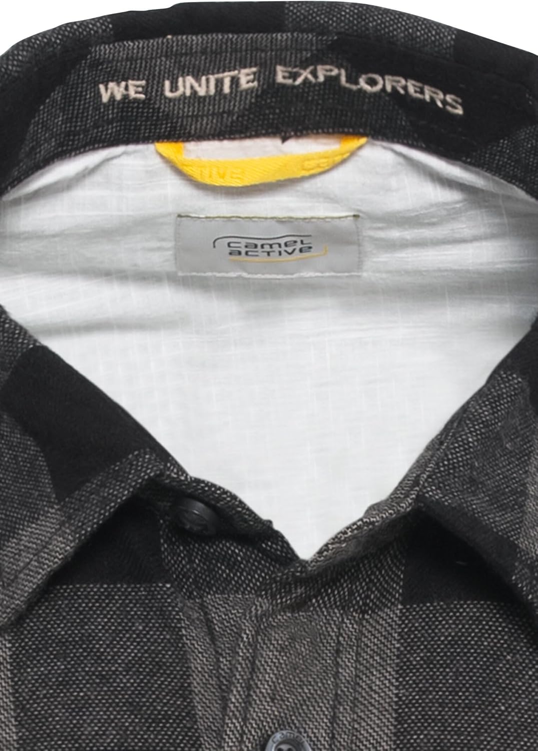 camel active Herren Hemd M Asphalt, M Asphalt