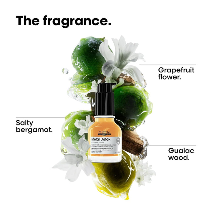 L'Oréal Professionnel Paris Serie Expert Metal Detox Oil 50ml - Öl für geschädigtes Haar Unparfümier
