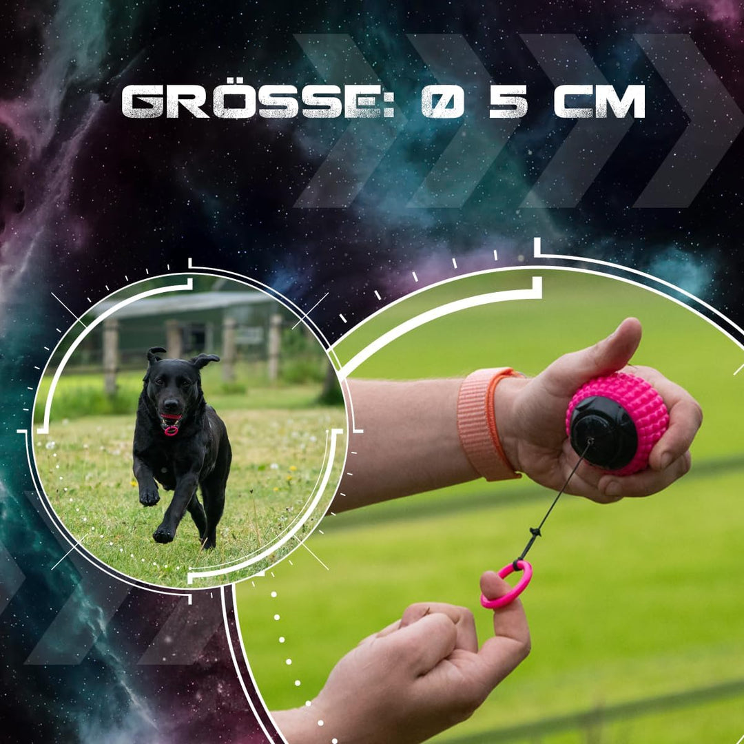 Blazar Jet - Ø 5 cm - Hundespielzeug - Hundeball - Kunststoff - Apportierspielzeug - Interaktives Hu