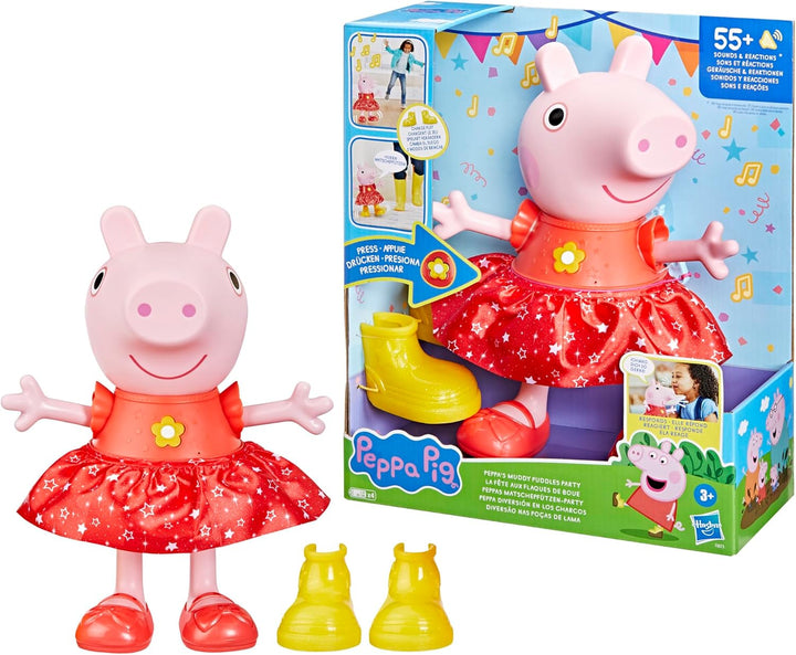 Peppa Pig Peppa's Mud Puddle Party Doll - Deutsche Version