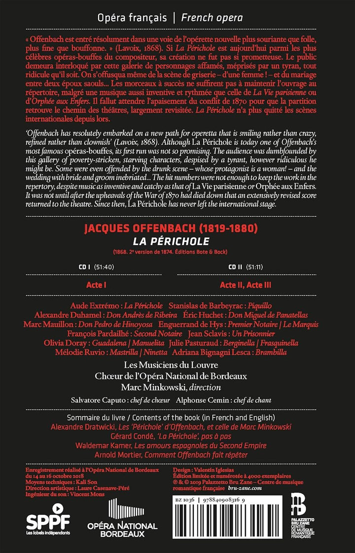 Offenbach: La Périchole Buch), Audio-CD