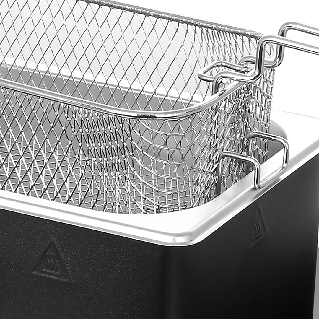 Emerio 3.0L Öl-Fritteuse mit Kaltzonen Technologie, "sehr gut 1.4" getestet von Haus &amp; Garten 06/201