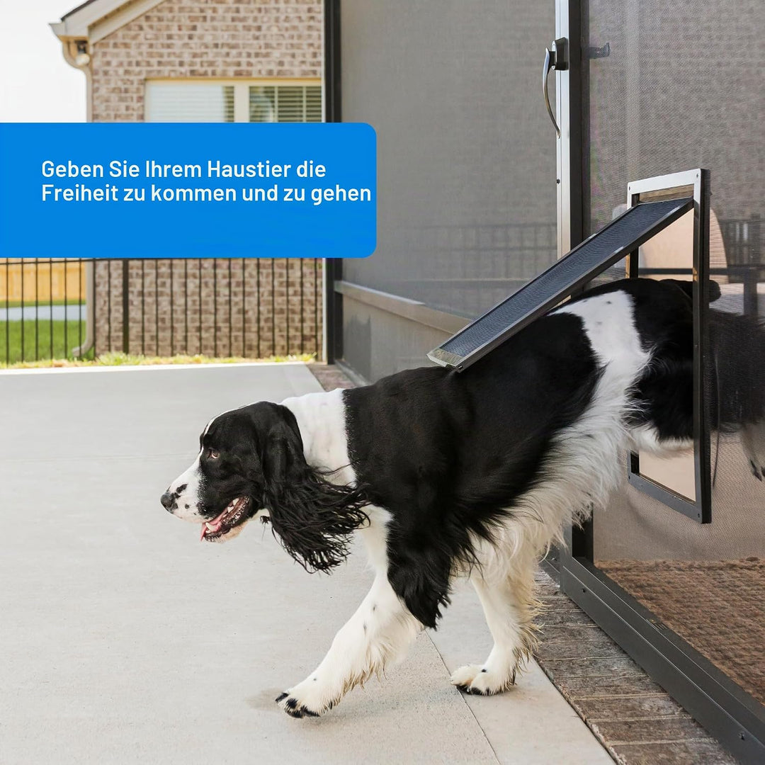 PetSafe Never Rost Fliegengittertür - Grösse S - Für Hunde und Katzen bis 13,6 kg - Verwendung in Fl