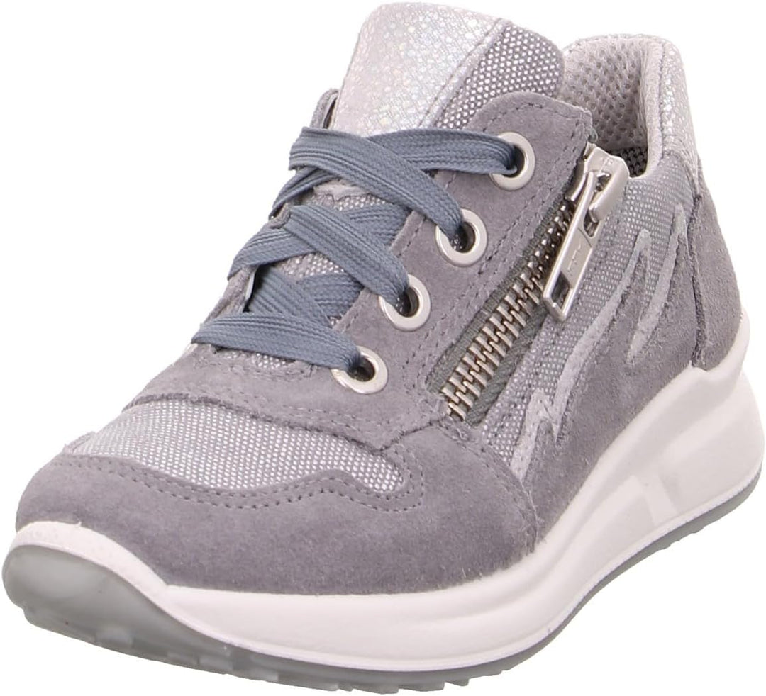 Superfit Mädchen MERIDA Sneaker 26 EU Grau 2500, 26 EU Grau 2500