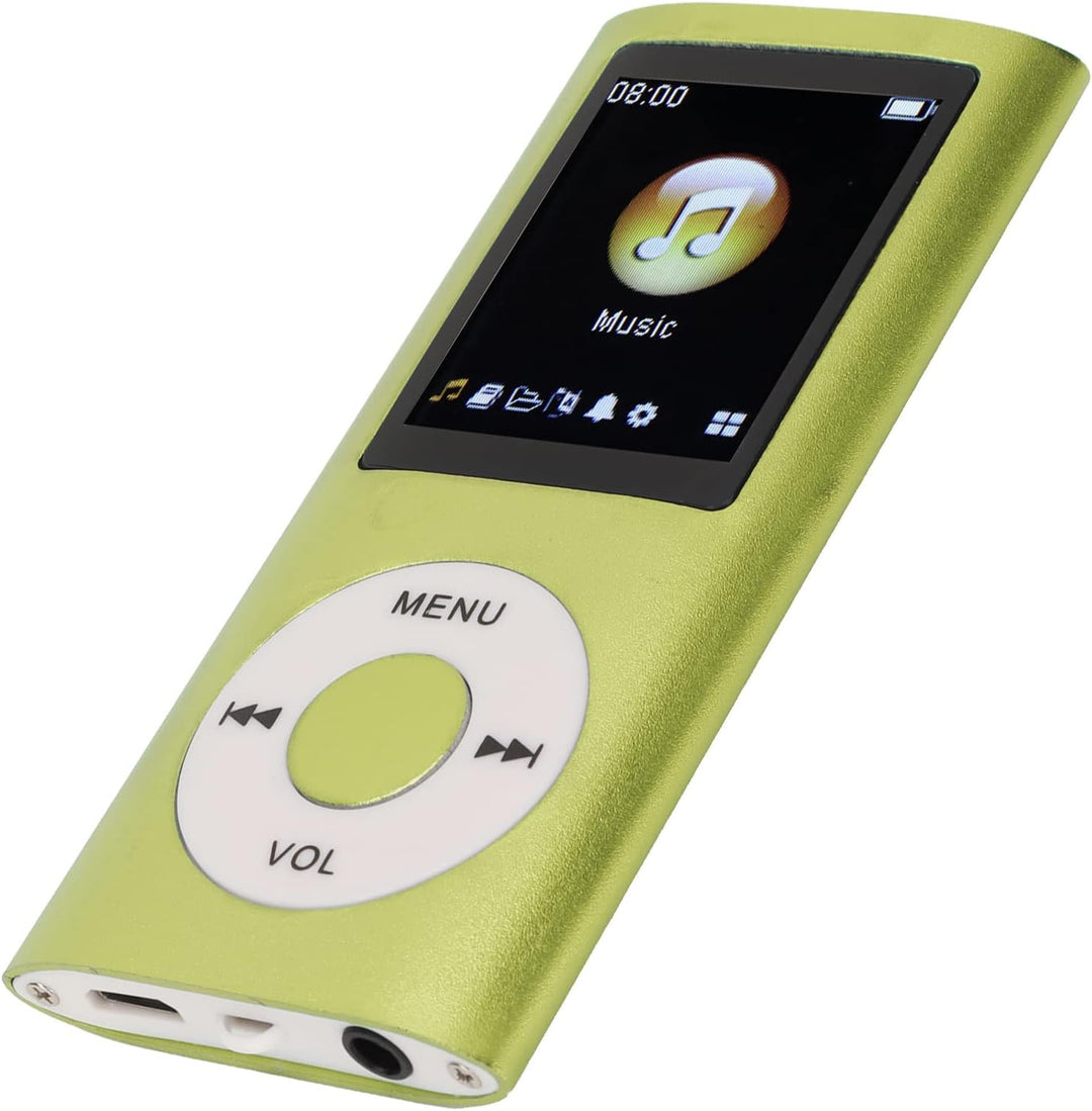 MP3-Player, Musik-Player mit 1,8-Zoll-LCD-Bildschirm, USB-Anschluss, Schlanker, Klassischer Digitale
