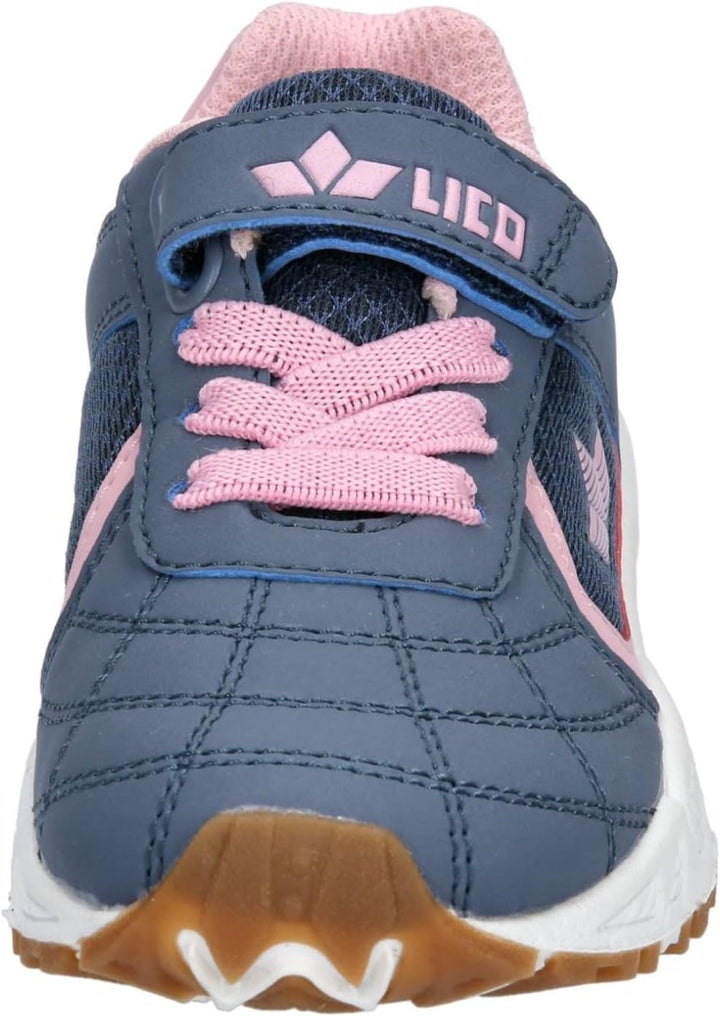 Lico Unisex Kinder Benchy Vs Sneaker 41 EU Grau Rosa, 41 EU Grau Rosa