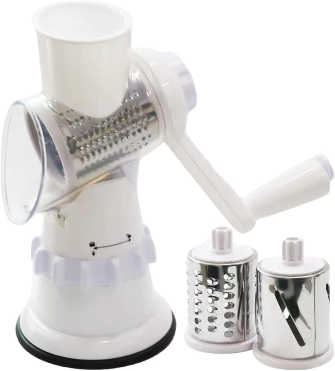 Rotary Food Slicer Manual Food Shredder For Kitchen | Kitchen Food Shredder for Home, Kitchen, Resta