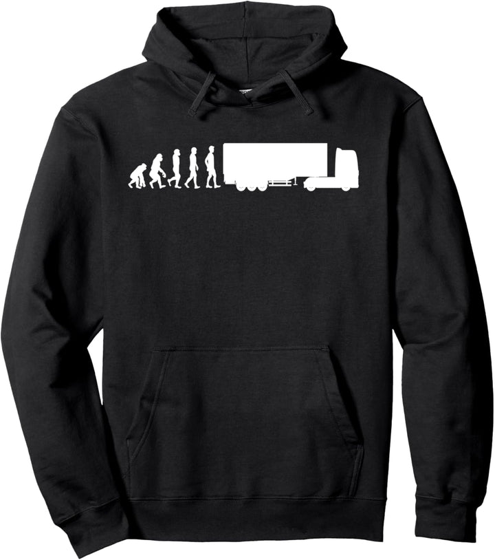 LKW Fahrer Brummi Kraftfahrer Namensschild LKW Zubehör Pullover Hoodie