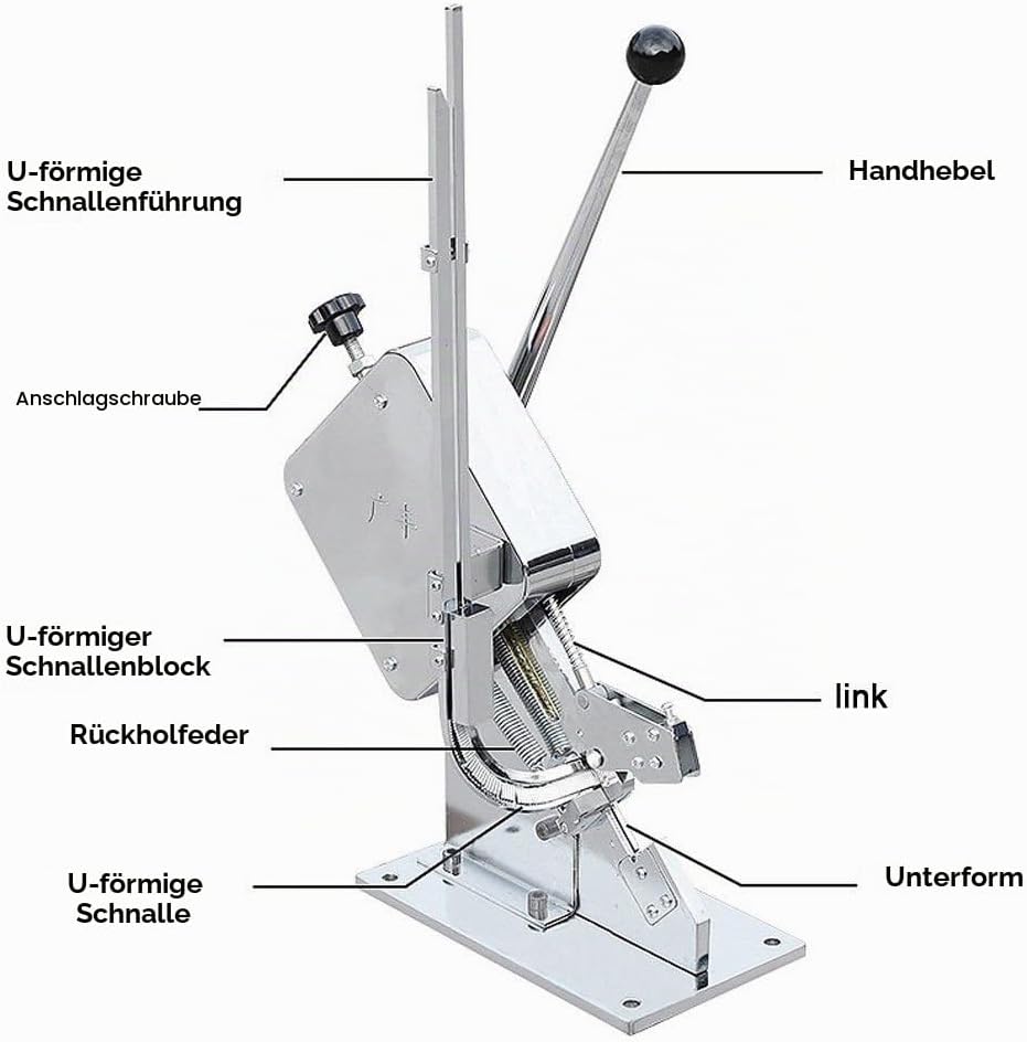 Industrie Wurstklipper,Profi Manual Wurstklipper Klipper Wurst-Clipper Klippezum professionellen Ver