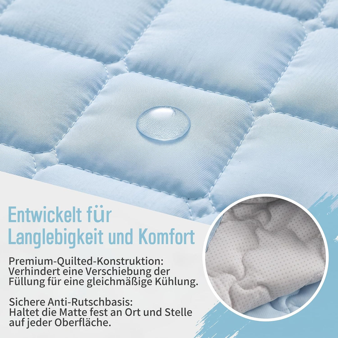 Sommer-Kühlmatte für Haustiere, 61 * 45CM Kühlmatte für Katzen und Hunde | Tragbare und Waschbare Kü