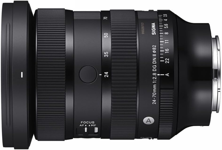 Sigma Art 2,8/24-70mm DG DN II Sony E- Mount, schwarz, Objektiv Nur Objektiv, Nur Objektiv