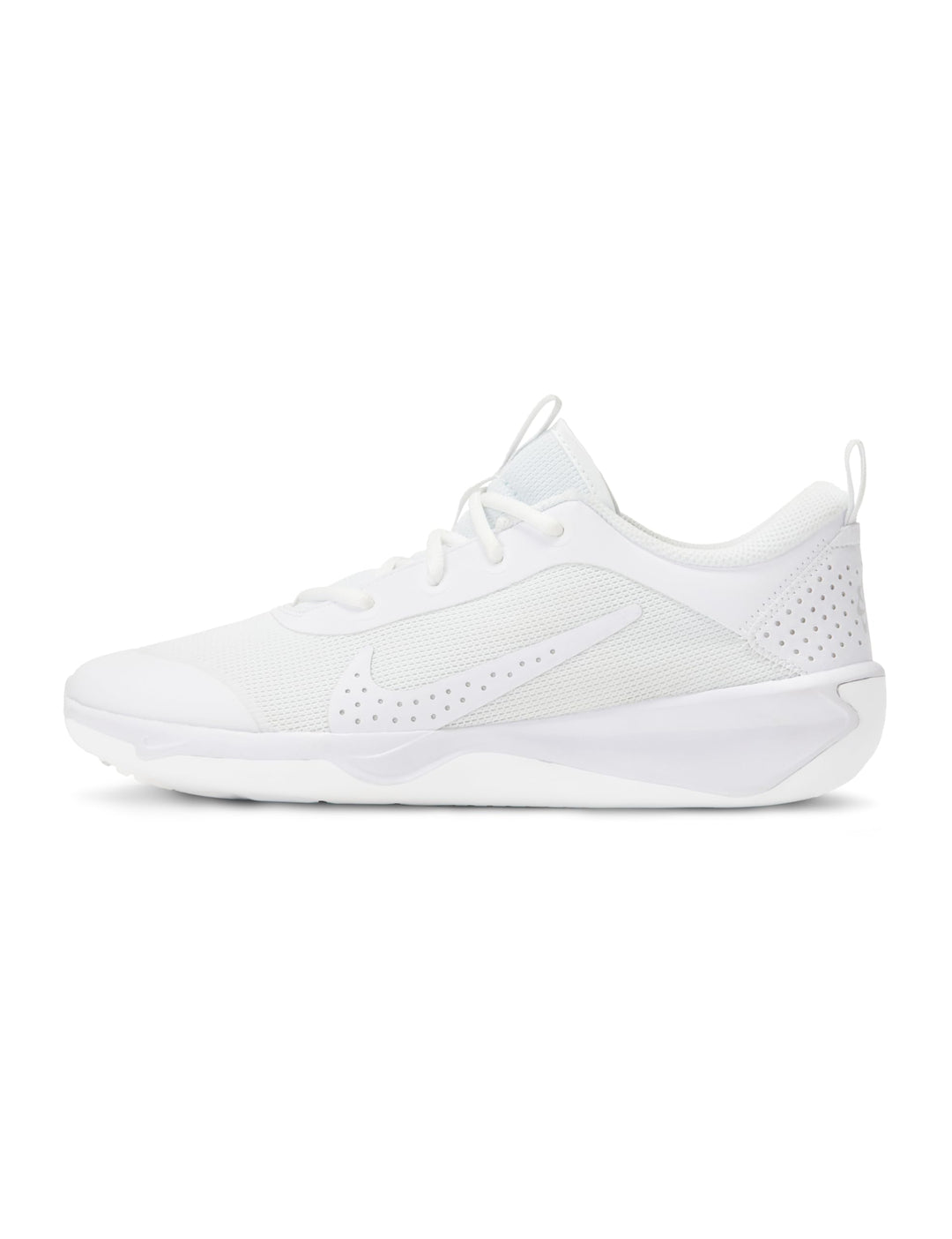 Nike Unisex Kinder Omni Sneaker 28.5 EU White White Pure Platinum, 28.5 EU White White Pure Platinum