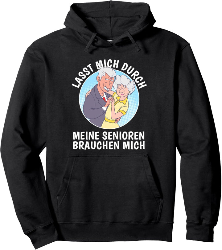 Altenpflegerin Lustiger Spruch Pflegekraft Geschenk Pullover Hoodie