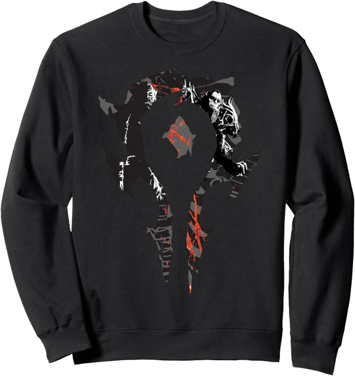 Warcraft + Logo Horde Compilation Sweatshirt