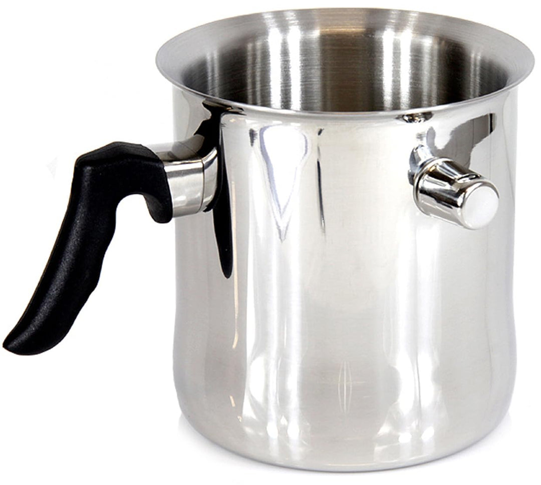 Simmertopf/Milchtopf vom MEYERHOFF als Kochtopf aus Edelstahl für Gas, Elektro Induktion 2,0 Liter (