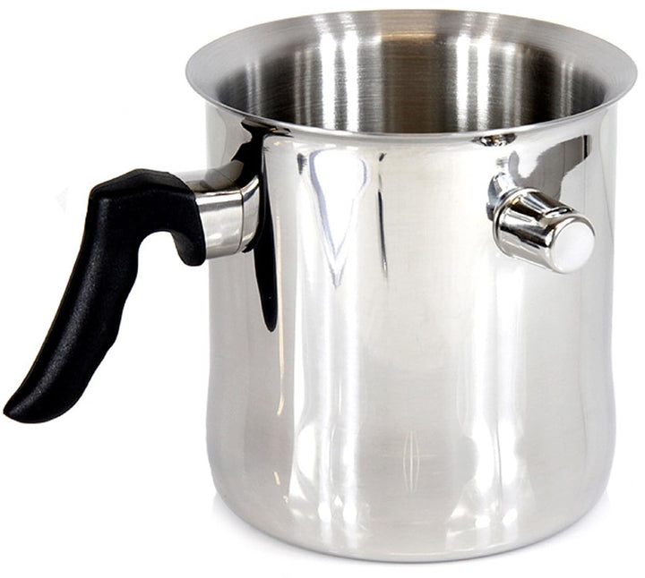 Simmertopf/Milchtopf vom MEYERHOFF als Kochtopf aus Edelstahl für Gas, Elektro Induktion 1,5 Liter (