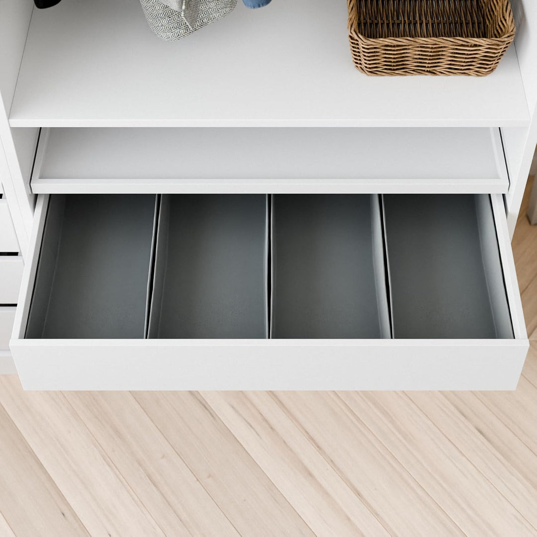 PAX Schubladen Organizer, Boxen zur Kleiderschrank Organisation, Ordnungssystem für Schubkasten 50cm