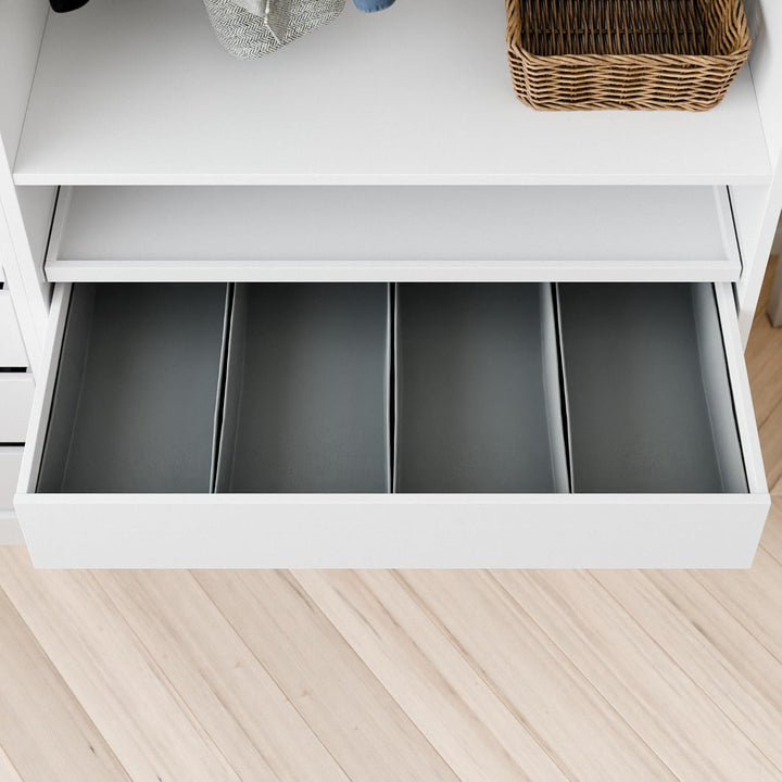 PAX Schubladen Organizer, Boxen zur Kleiderschrank Organisation, Ordnungssystem für Schubkasten 50cm