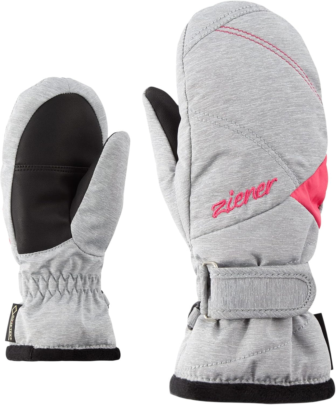Ziener Mädchen LIA GTX MITTEN GIRLS glove junior Ski-Handschuhe 7 light melange, 7 light melange