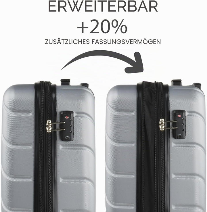 DKNY - Koffer Gross, Koffer Mittelgross, Hartschalenkoffer M - Robuster Hartschalenkoffer &amp; Koffer &amp;