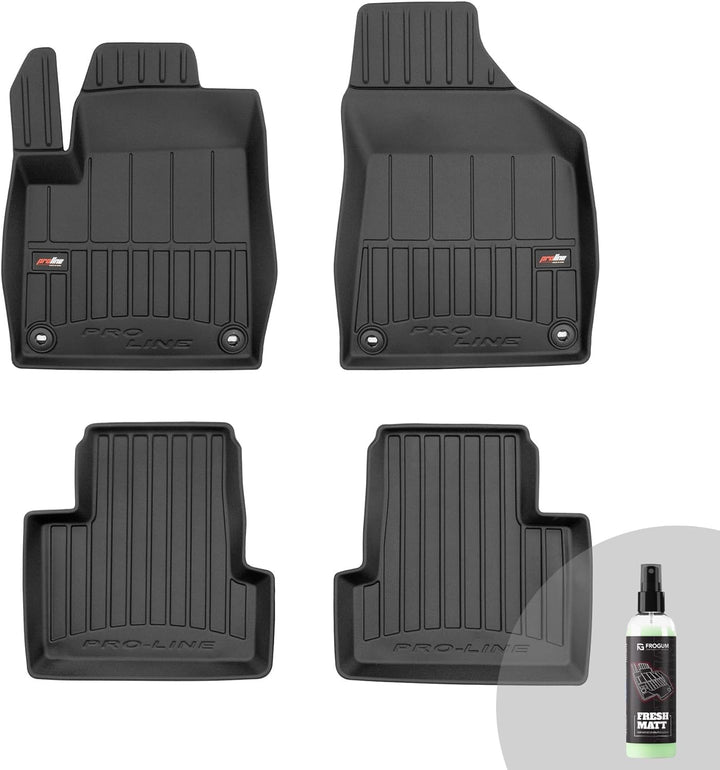 FROGUM ProLine 3D Gummimatten Exklusiven Auto Fussmatten Autofussmatten für Jeep Cherokee V ab 2013