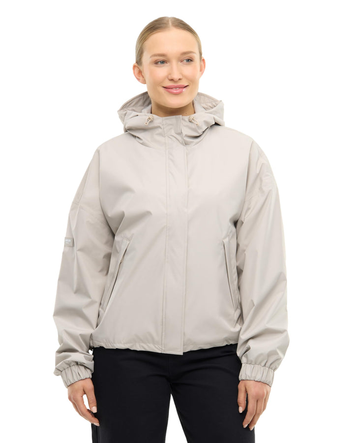LARKSON Hardshell Regenjacke Damen Herren - Elin M Sand, M Sand