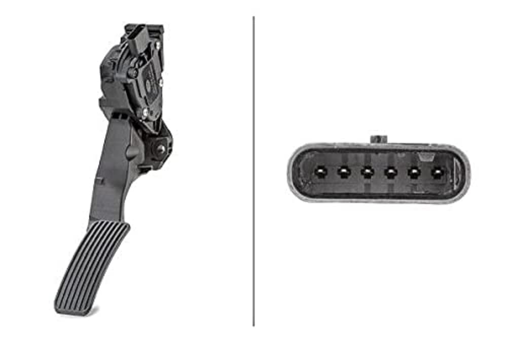 HELLA 6PV 011 554-711 Sensor, Fahrpedalstellung - für Rechtslenker - Automatikgetriebe/Schaltgetrieb