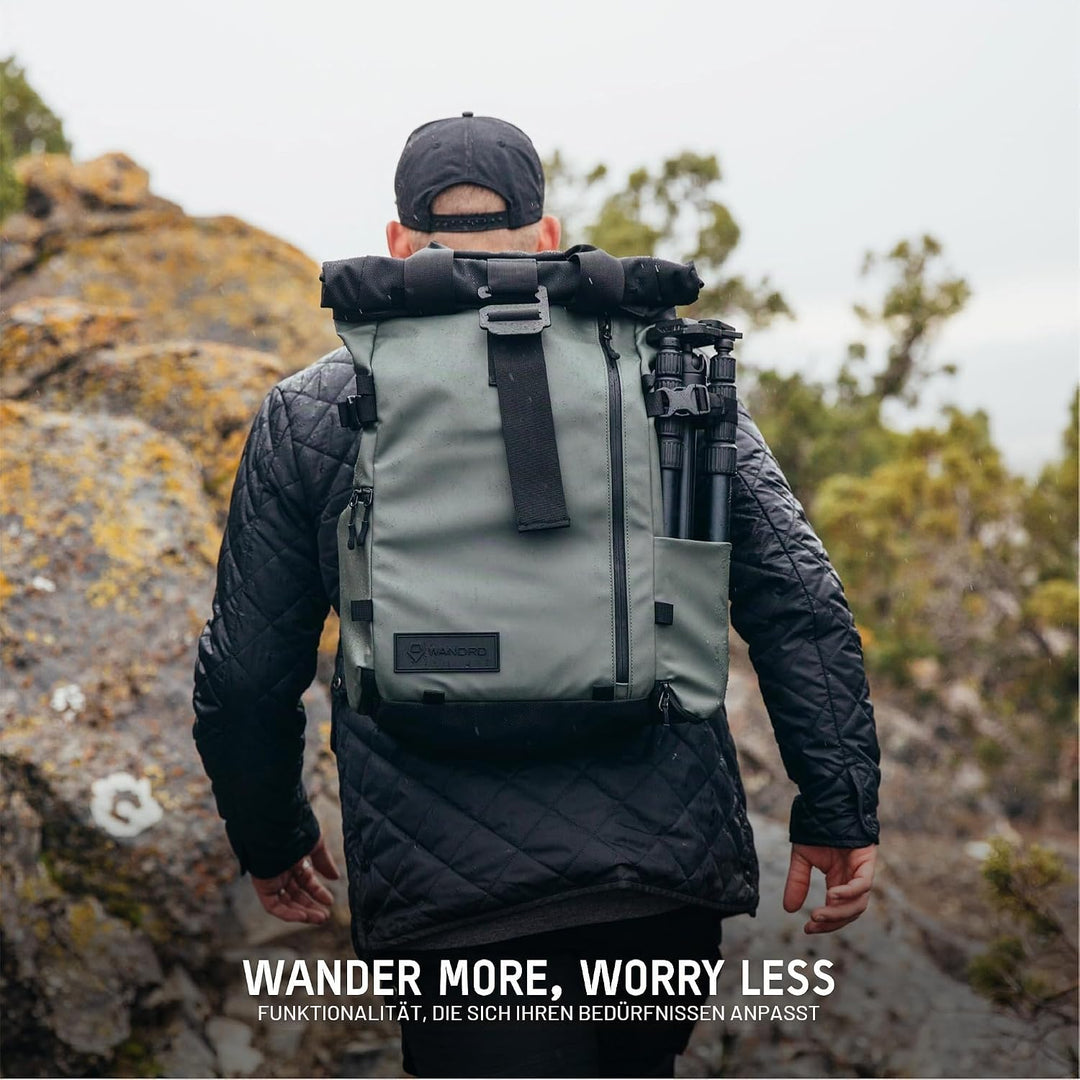 WANDRD All-New PRVKE Fotografie-Reise-Rucksack und Fotografie-Pack Grün 21L, Grün 21L