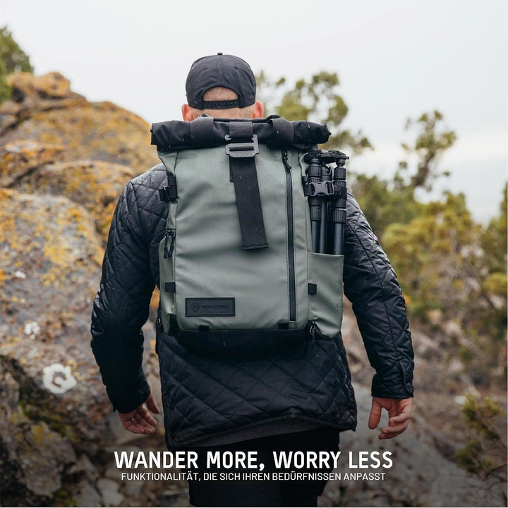 WANDRD All-New PRVKE Fotografie-Reise-Rucksack und Fotografie-Pack Grün 21L, Grün 21L