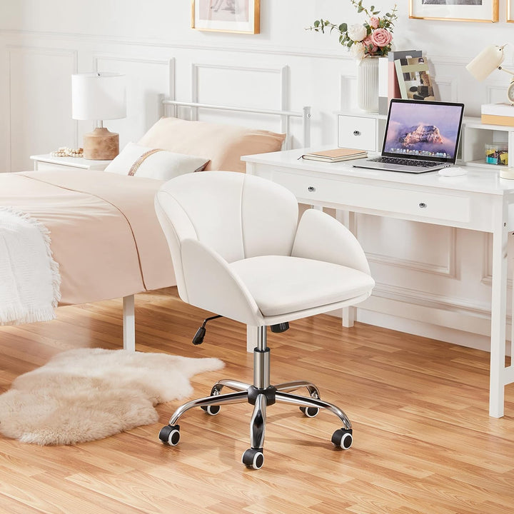 Yaheetech Schreibtischstuhl Ergonomisch Bürostuhl bis 136 kg Belastbar, Drehstuhl Höhenverstellbar C