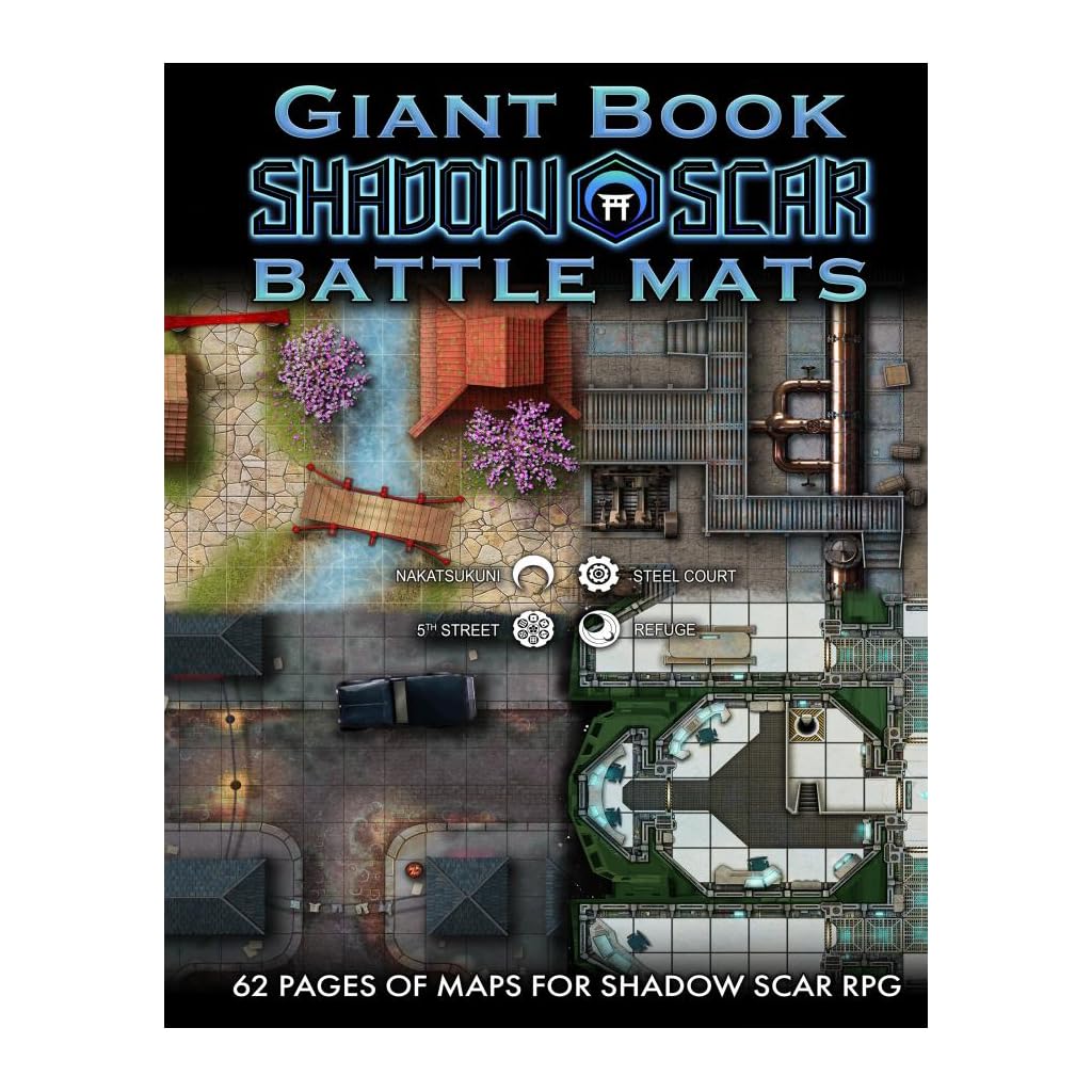 Loke Battle Mats | Giant Book of Shadow Scar Battle Mats