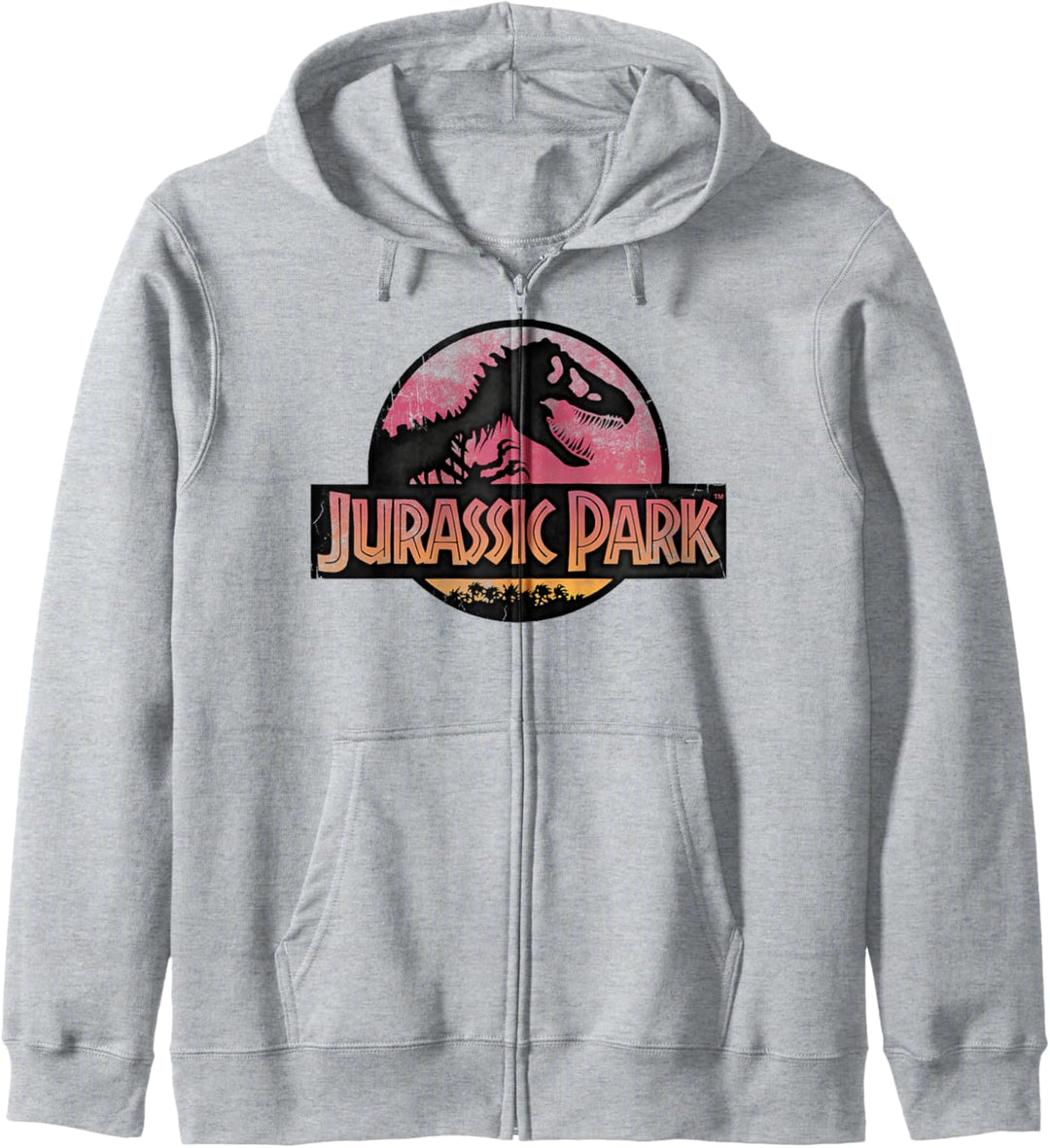 Jurassic Park Turquoise Safari Circle Logo C1 Kapuzenjacke