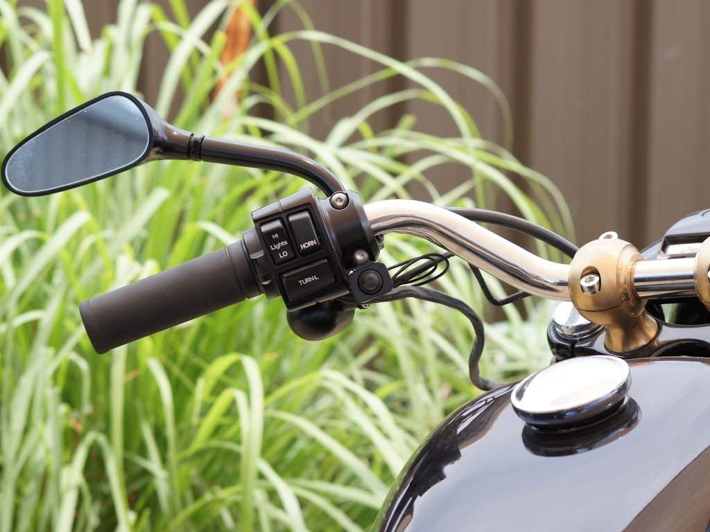 Motorrad Hilfslicht Schalter für Scheinwerfer Nebelscheinwerfer - an/aus - Universal