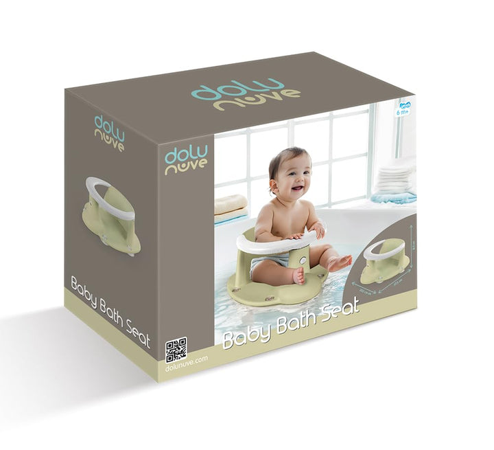 Dolu Baby Badesitz - Sicher & Bequem - Eco Green - Ideal für Neugeborene & Säuglinge - Einfach zu be