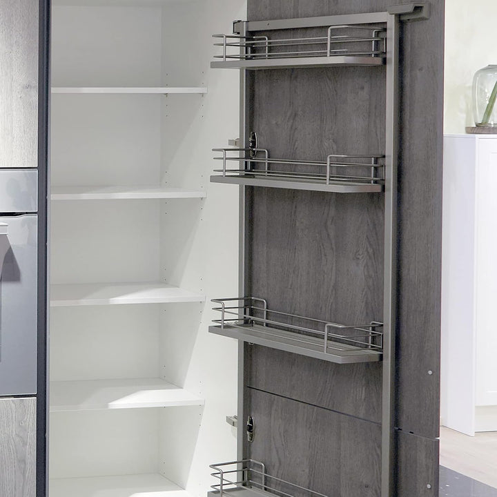 SOTECH Dispensa Tandem Side Einhängetablar Arena Classic Silbergrau für 60er Schrankbreite 435 x 154