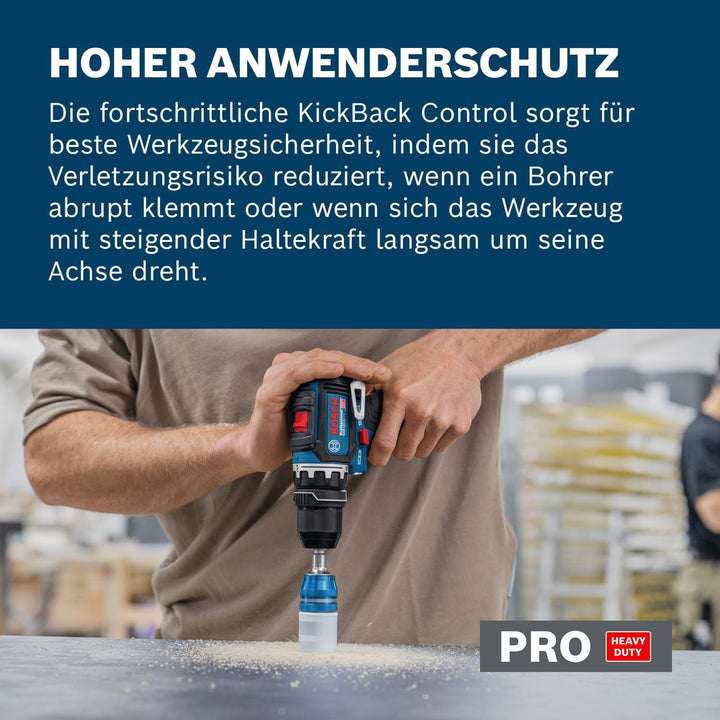 Bosch PRO 12V System Akku-Bohrschrauber GSR12V-32FC (inkl. 2,0 Ah, GAL 12V-20, GFA 12-M, GFA 12-X, G